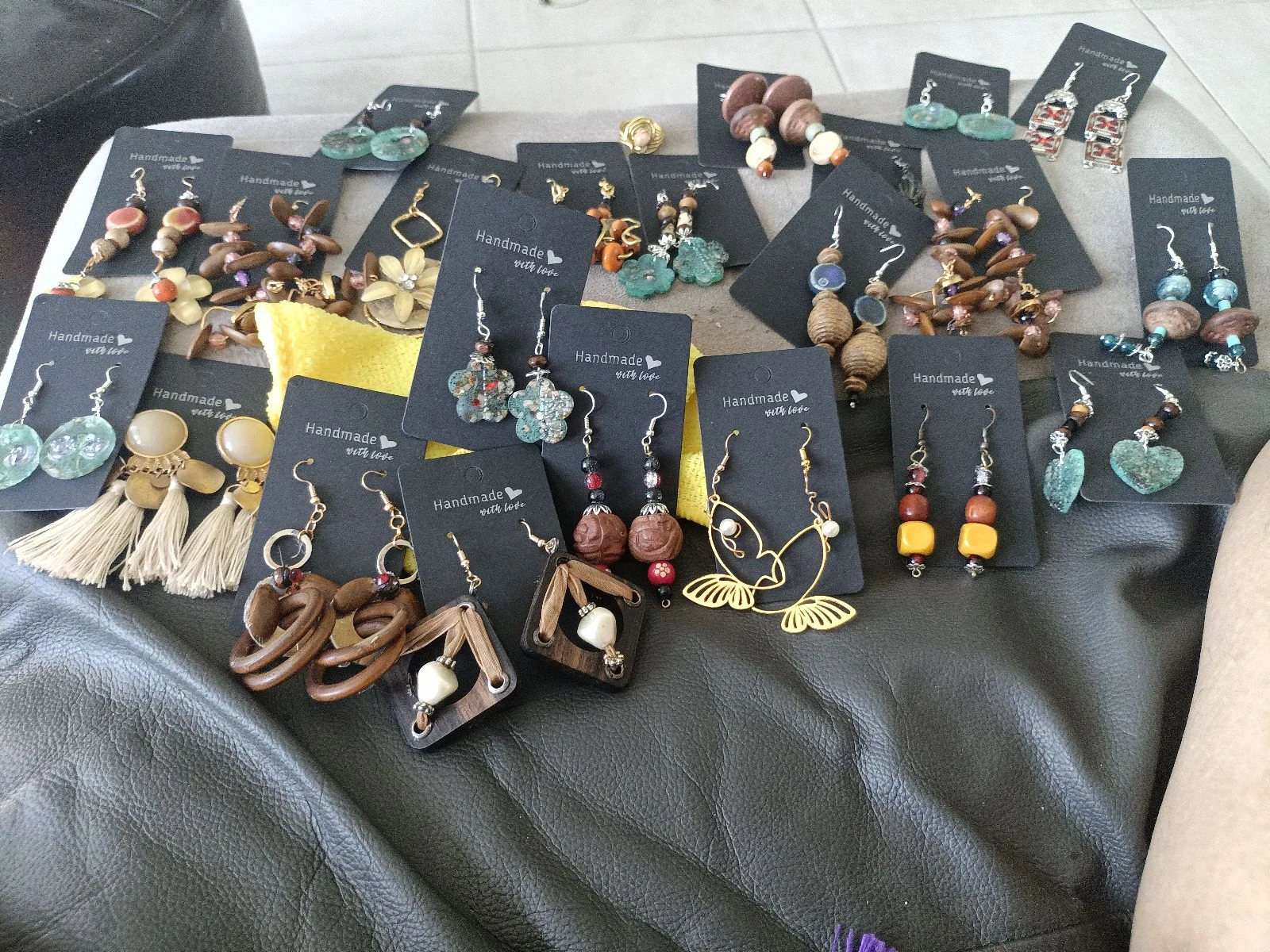 Boucles d oreilles artistes 